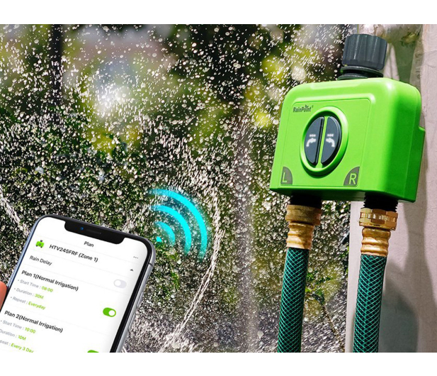 Rainpoint Sterownik nawadniania 2-strefowy z bramką WiFi - 1540753 - zdjęcie 3